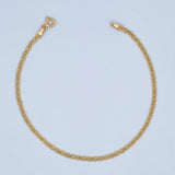 Pulso Escalera  1.3gr / 20cm / +3 Oro 18K &