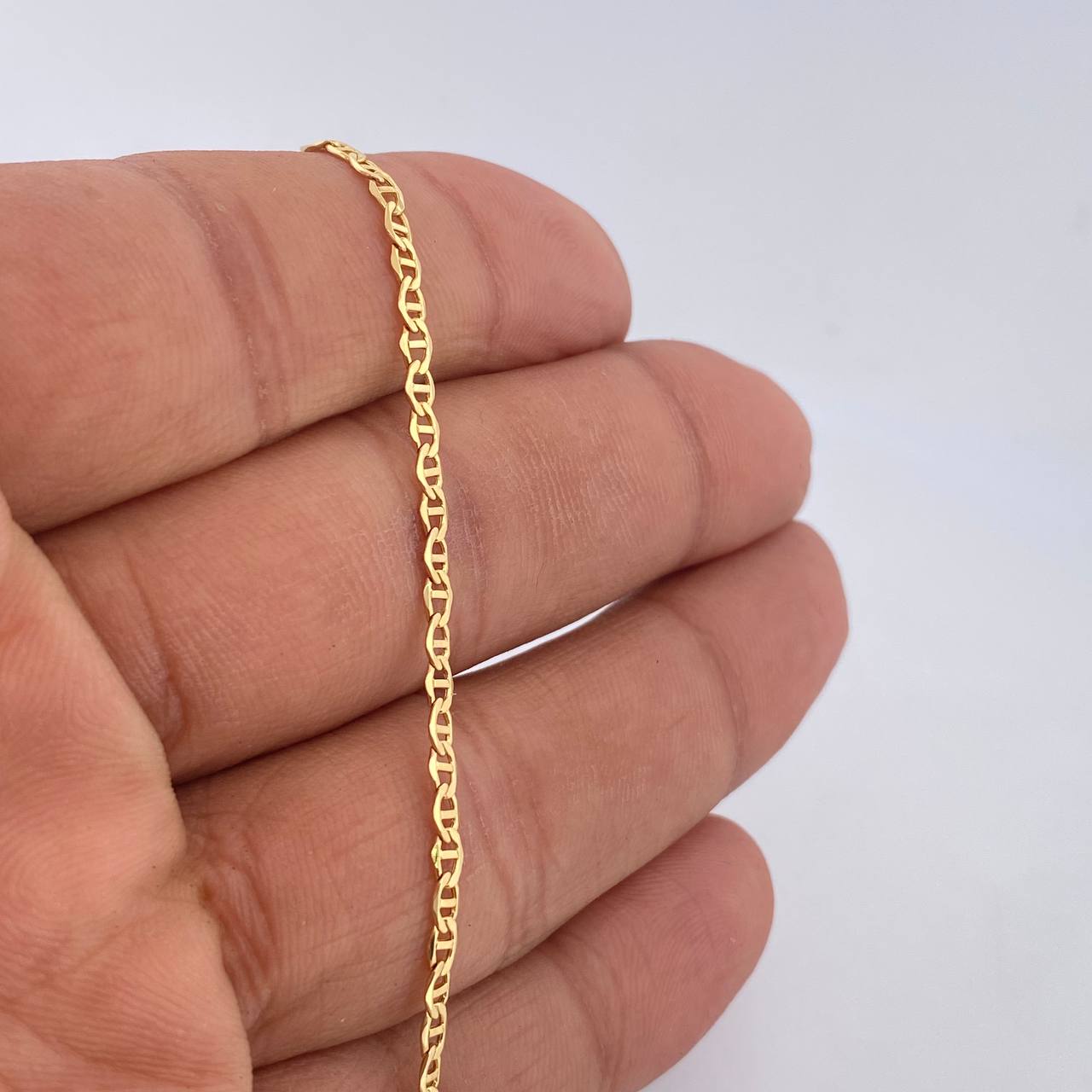 Pulso Escalera  1.3gr / 20cm / +3 Oro 18K &
