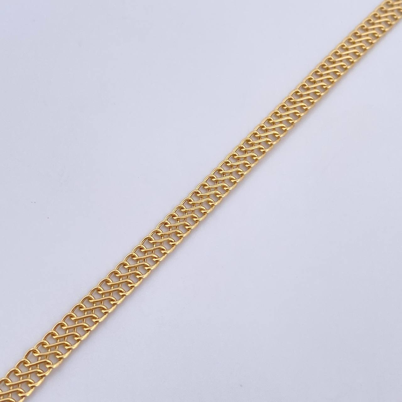 Pulso Sedusa 2.5gr / 19.5cm / 4.2mm Oro Amarillo +3 18K &