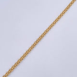 Pulso Chino 2.45gr / 19.3cm / 2.1mm Oro Amarillo +1 18K &