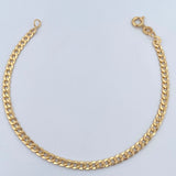 Pulso Cubano 2.4gr / 19.1cm / 3.1mm Oro Amarillo +1 18K &