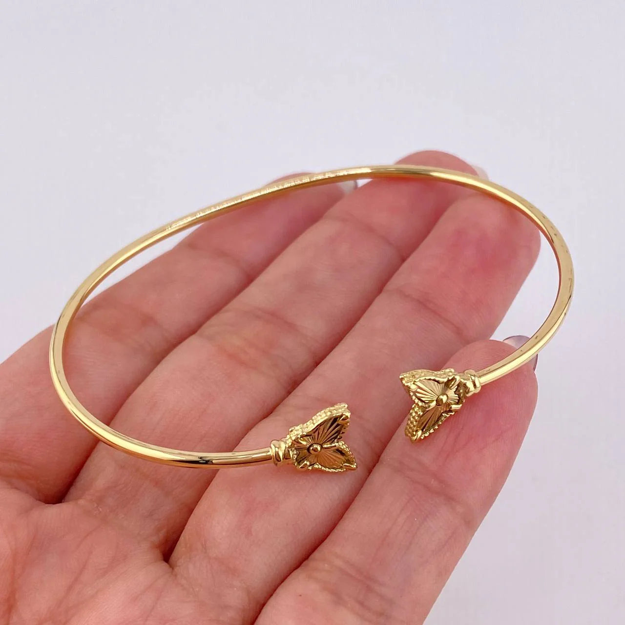 Pulso Mariposas 3.45 g / 17 cm / 1.8 mm Oro Amarillo 18K