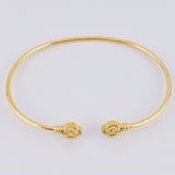 Pulso Aro Trebol Diamantado 3.65 g / 17.7 cm / 1.8 mm Oro Amarillo 18K