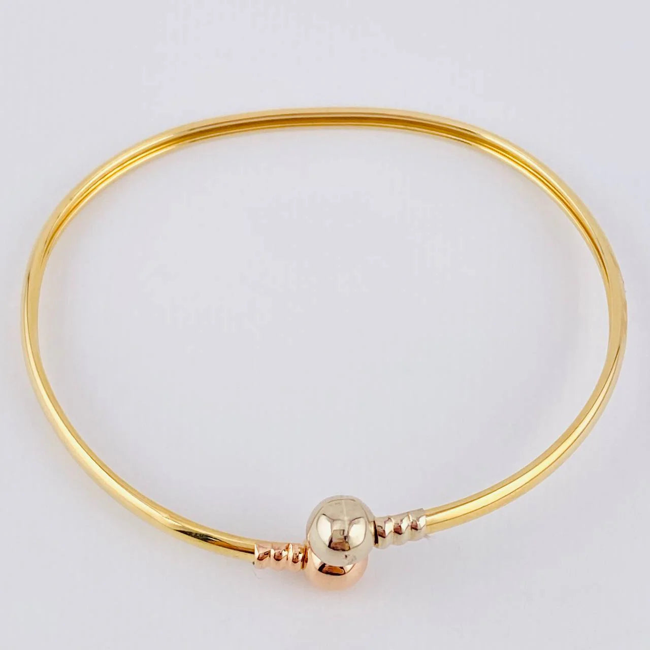 Pulso Aro Tu Y Yo 4.15 g / 18.5 cm / 1.6 mm Tres Oros 18K