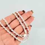 Cadena Lazo 29.55gr / 60cm / 4mm Plata 925 ©