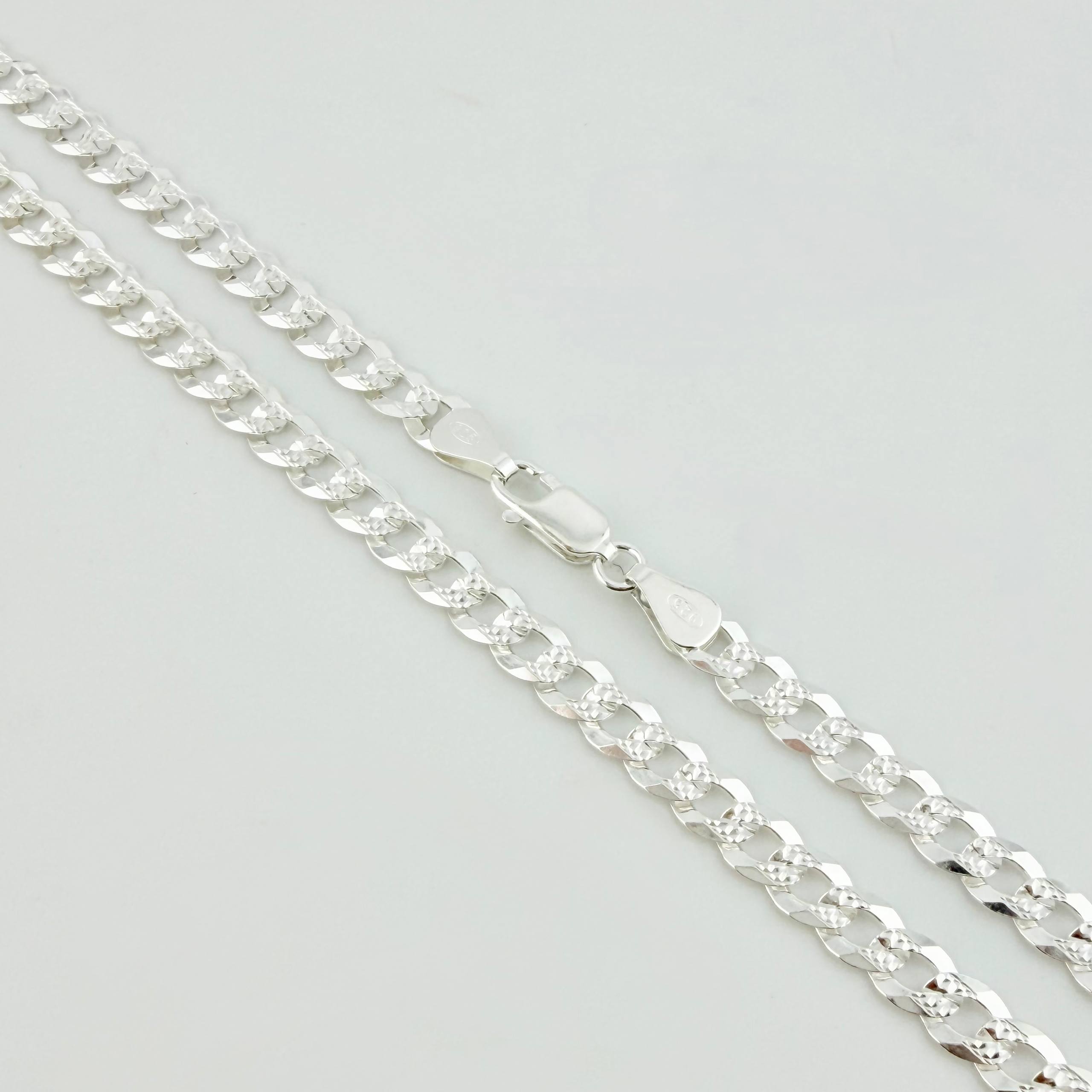 Cadena Cubana 14.55gr / 65cm / 5.1mm Plata 925 ©