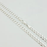 Cadena Cubana 14.55gr / 65cm / 5.1mm Plata 925 ©