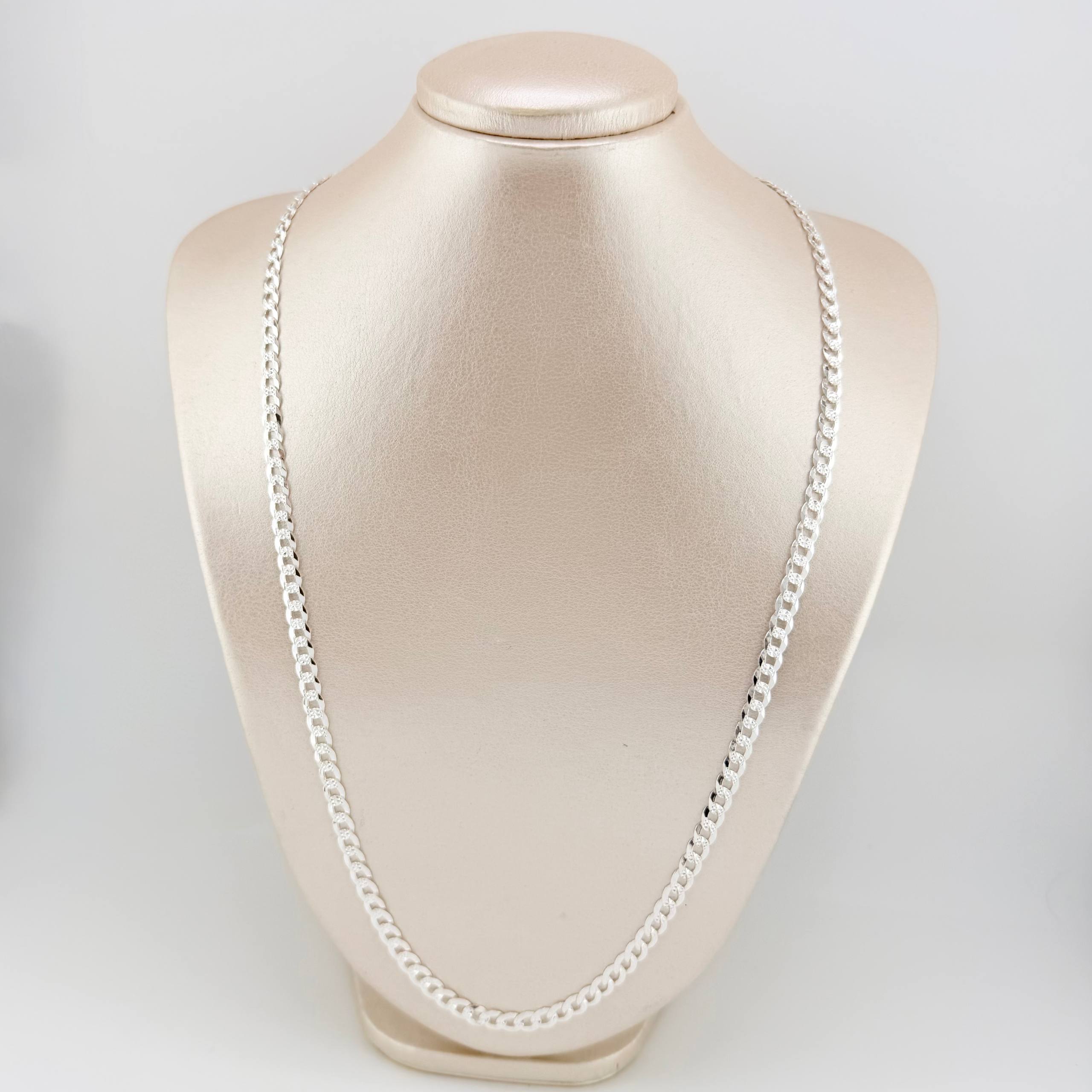 Cadena Cubana 14.55gr / 65cm / 5.1mm Plata 925 ©