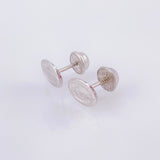 Topos Virgen Milagrosa 0.7gr / 8.15mm Oro Blanco 18K