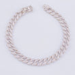 Pulso Cubano Túpido 18.8gr / 21cm / 8.3mm Plata 925