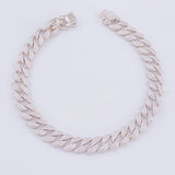 Pulso Cubano Túpido 18.8gr / 21cm / 8.3mm Plata 925