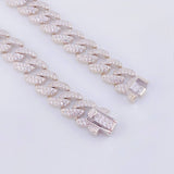 Pulso Cubano Túpido 18.8gr / 21cm / 8.3mm Plata 925