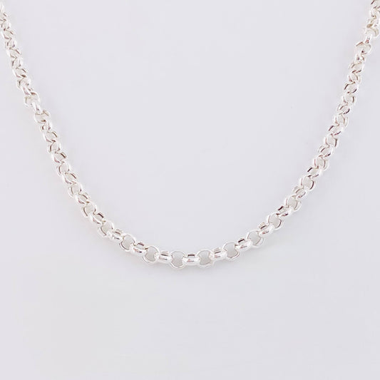 Cadena Roll On 11.3gr / 50cm / 5.2mm Plata 925