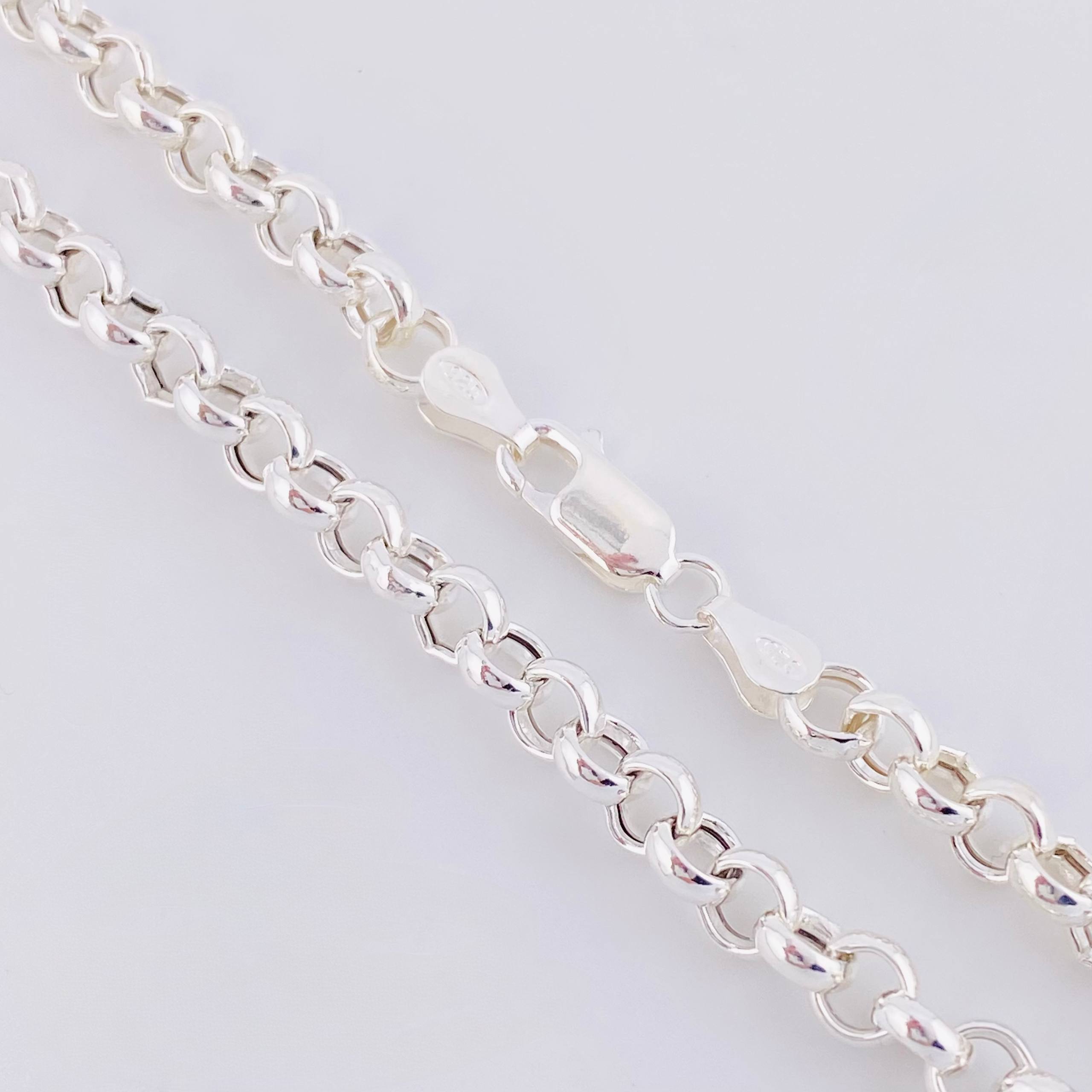 Cadena Roll On 11.1gr / 50cm / 5.3mm Plata 925 ©