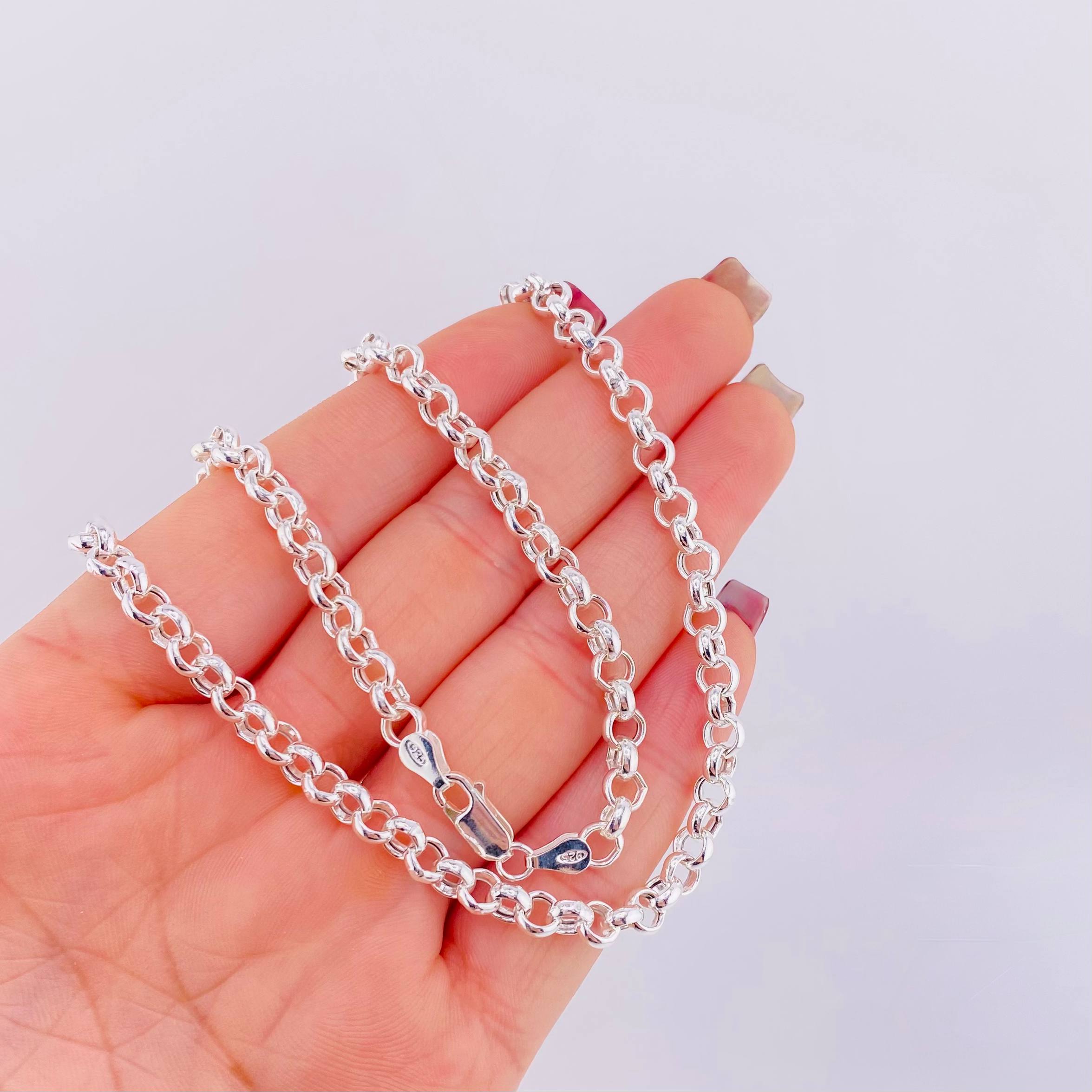 Cadena Roll On 11.1gr / 50cm / 5.3mm Plata 925 ©