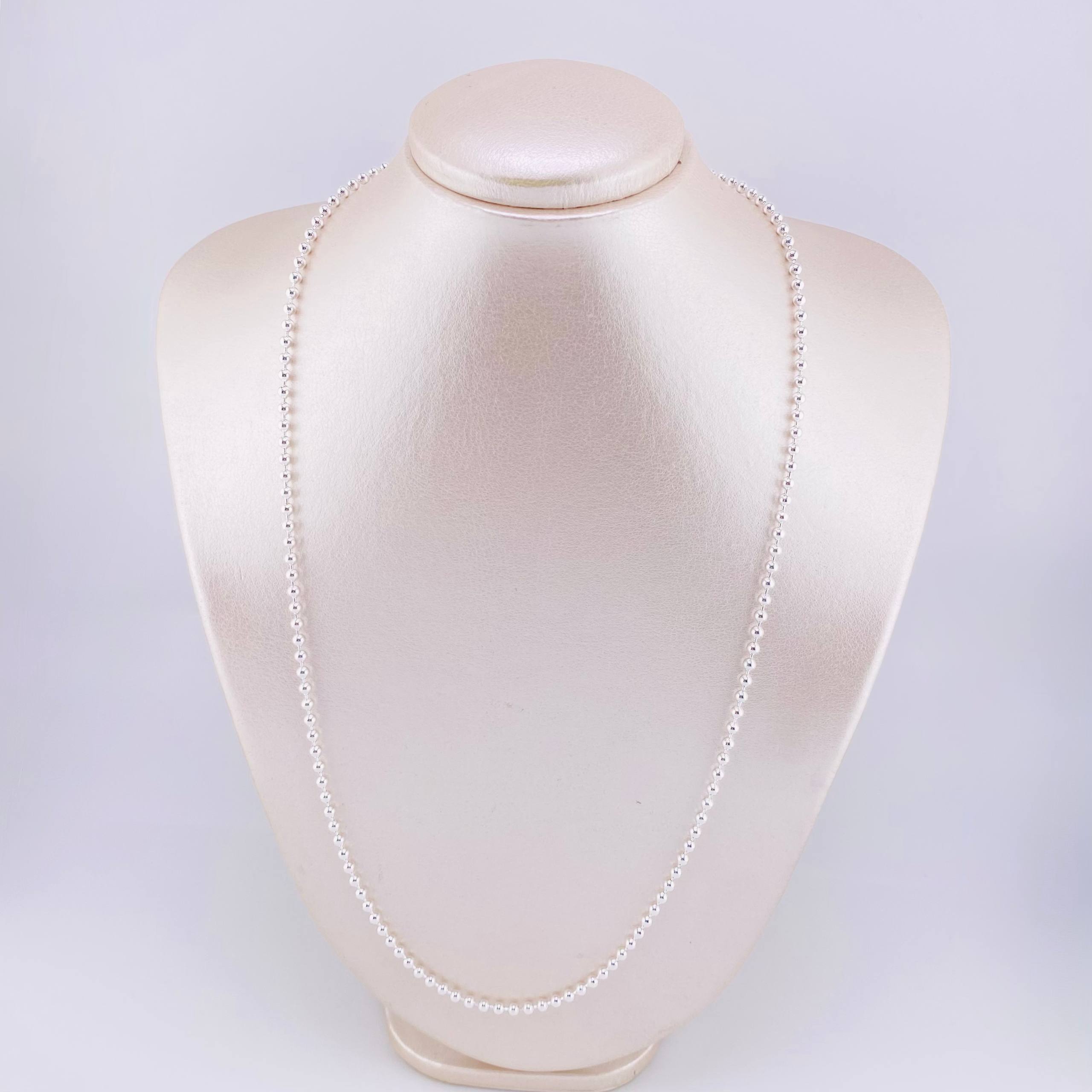 Cadena Militar 16.05gr / 60cm / 3mm Plata 925 ©