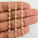 Cadena GC 5.65gr / 41.3cm / 4mm Oro Amarillo 18K &