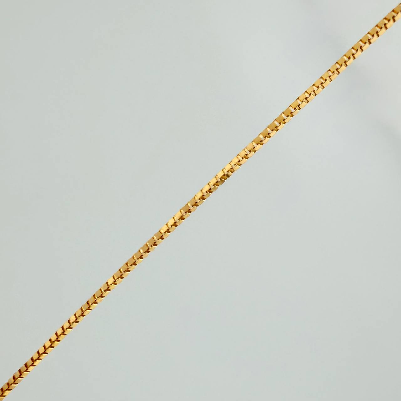 Set Cadena y Dije Veneciana+Oso Ts 1.25gr / 45cm / 0.25mm Oro Amarillo 18K (Oferta) $