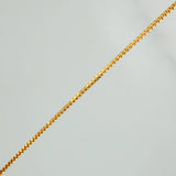 Set Cadena y Dije Veneciana+Oso Ts 1.25gr / 45cm / 0.25mm Oro Amarillo 18K (Oferta) $