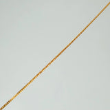 Set Cadena y Dije Veneciana+Virgen Guadalupe 1.3gr / 45cm / 0.3mm Oro Amarillo 18K (Oferta) $
