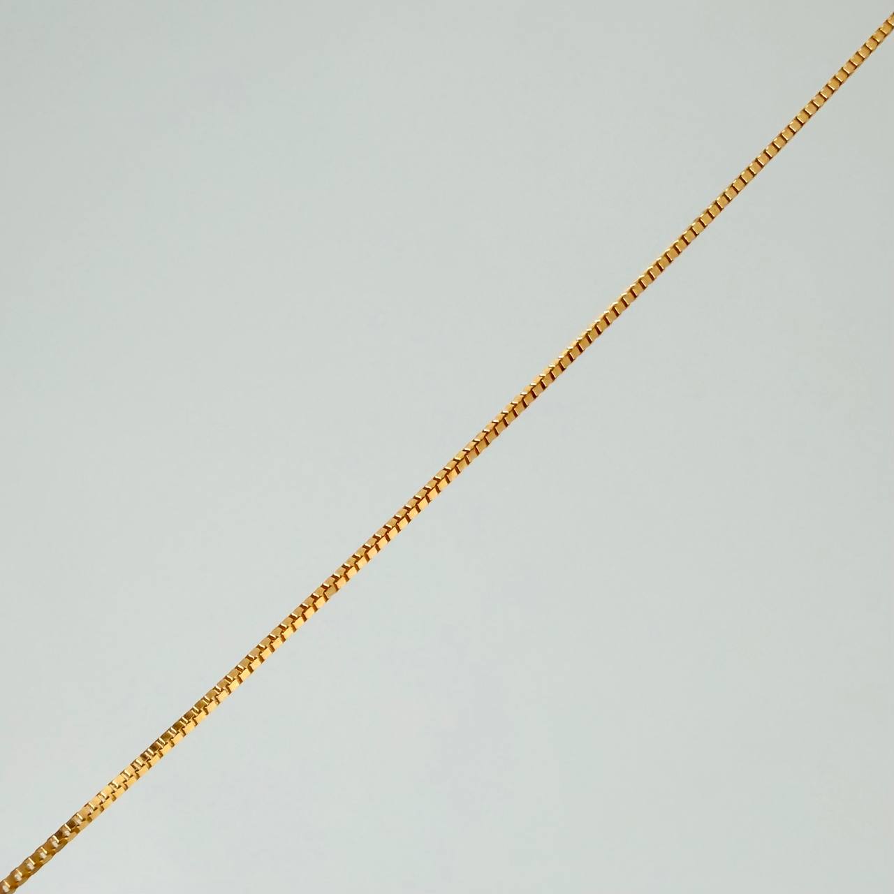 Set Cadena y Dije Veneciana+Corona 1.25gr / 45cm / 0.36mm Oro Amarillo 18K (Oferta) $