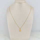 Set Cadena y Dije Veneciana+ Corazón 1.15gr / 45cm / 0.3mm Oro Amarillo 18K (Oferta) $