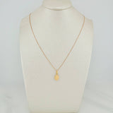Set Cadena y Dije Veneciana+Virgen Guadalupe 1.3gr / 45cm / 0.3mm Oro Amarillo 18K (Oferta) $