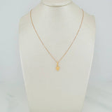 Set Cadena y Dije Veneciana+Corona 1.25gr / 45cm / 0.36mm Oro Amarillo 18K (Oferta) $