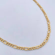 Cadena Figaro 15.25gr / 69.3cm / 5.2mm Texturizada Oro Amarillo +0 18K &