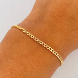 Pulso Cubano 1.5gr / 19.2cm / 2.1mm Oro Amarillo +1 18K &