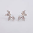 Candongas Amelia Pave Diamantes 6.55qts 2.95g / 1.9cm Oro Blanco 18K