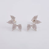 Candongas Amelia Pave Diamantes 6.55qts 2.95g / 1.9cm Oro Blanco 18K