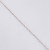 Set Cadena Aro Seguido + Dije Cruz Burbujas / 2.95g / 50cm Oro Amarillo 18K