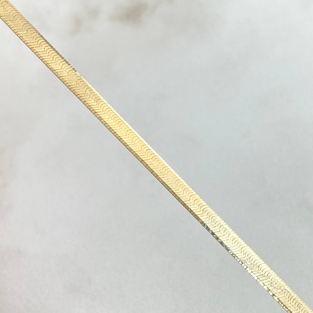Cadena Espejo 5.6gr / 40cm / +3 Oro 18K