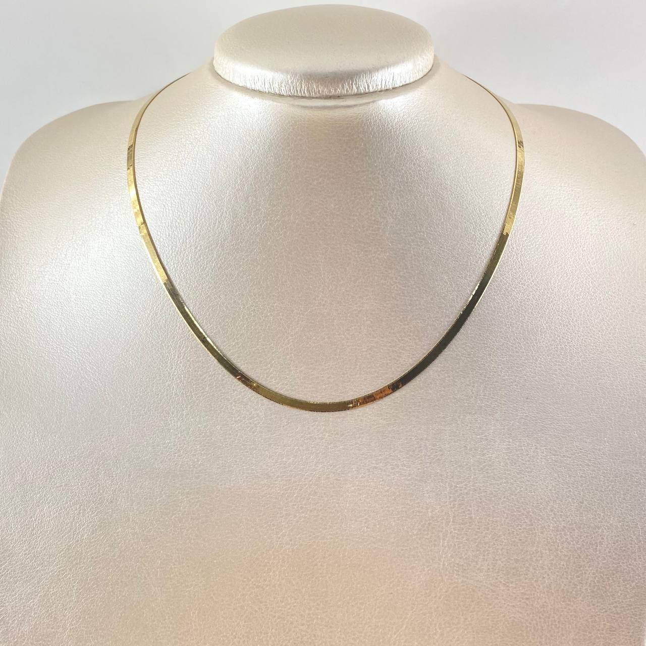 Cadena Espejo 5.6gr / 40cm / +3 Oro 18K