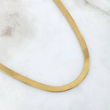 Cadena Espejo 7.65gr / 40cm / 3.8mm Oro Amarillo +3 18K ©