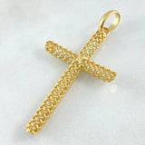 Dije Cruz Malla 3gr / 4.9cm / Oro 18K
