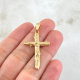 Dije Cruz Cristo 3.65gr / 4.3cm / Oro 18K