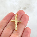 Dije Cruz Cristo 1.25gr / 3.5cm / Oro 18K