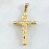 Dije Cruz Cristo 1.3gr / 3.5cm / Oro 18K