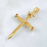 Dije Cruz Clavo 4.2gr / 4.7cm / Oro 18K