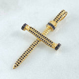 Dije Cruz Clavo 4.1gr / 4.7cm / Oro 18K
