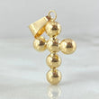 Dije Cruz Esferas Consecutivas 1.25gr / 3cm / Oro 18K