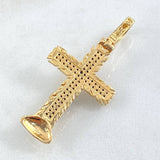 Dije Cruz Señor de Los Milagros 5.6gr / 4.4cm / Oro 18K