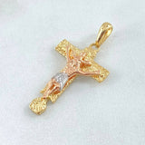 Dije Cruz Señor de Los Milagros 3.15gr / 3.5cm / Oro 18K