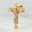 Dije Cruz Señor de Los Milagros 3.15gr / 3.5cm / Oro 18K
