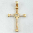Dije Cruz Movil 2.35gr / 3.9cm / Oro 18K