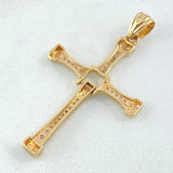 Dije Cruz Movil 2.35gr / 3.9cm / Oro 18K