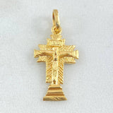 Dije Cruz Señor de Los Milagros 2.25gr / 2.7cm / Oro 18K