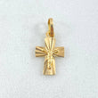 Dije Cruz Cristo 0.55gr / 1.7cm / Oro 18K